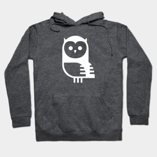 Minimalist Owl Hoodie